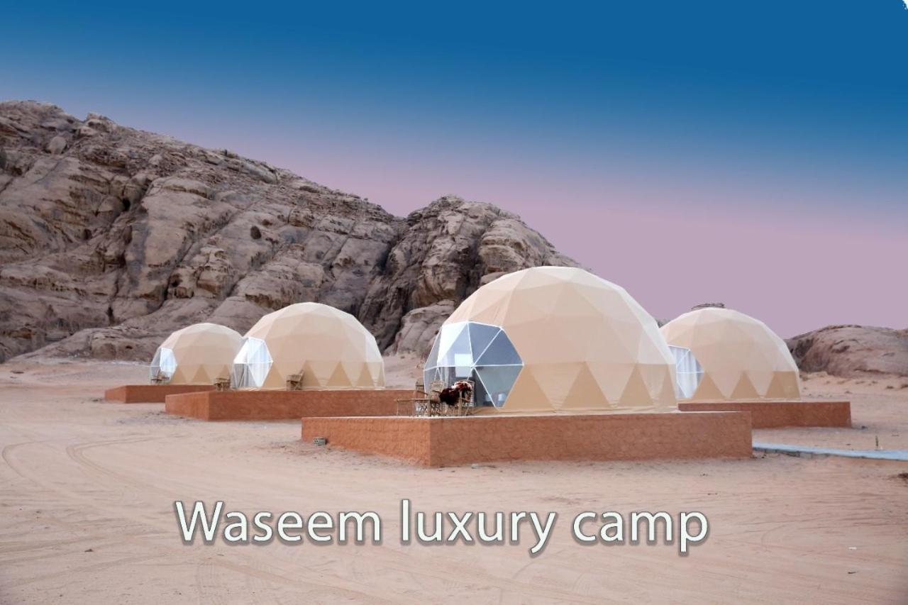 Waseem Luxury Camp Wadi Rum Ngoại thất bức ảnh