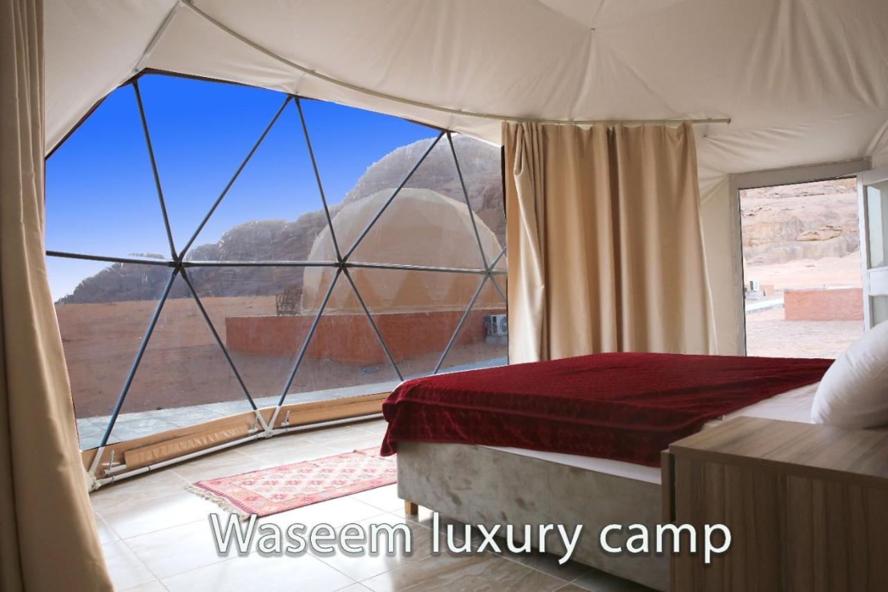 Waseem Luxury Camp Wadi Rum Ngoại thất bức ảnh