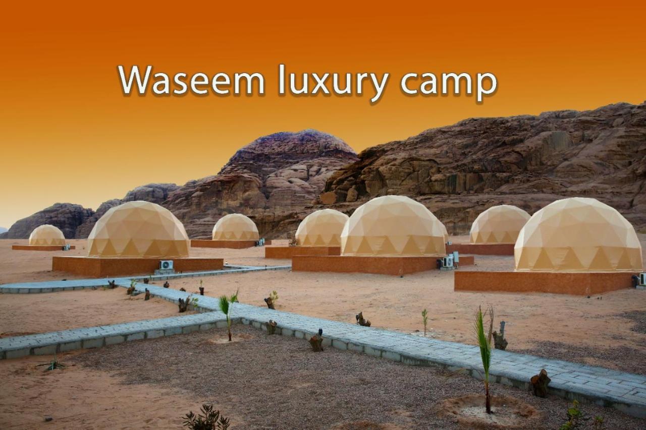 Waseem Luxury Camp Wadi Rum Ngoại thất bức ảnh