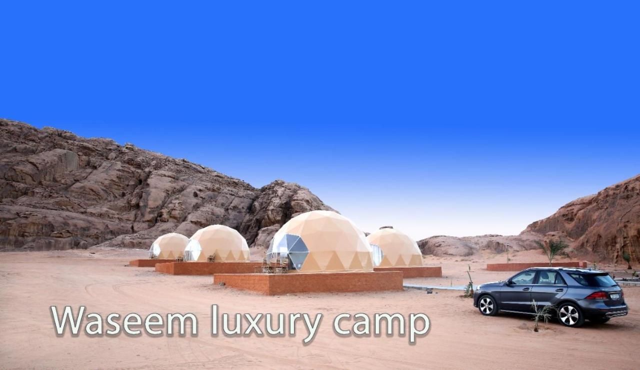 Waseem Luxury Camp Wadi Rum Ngoại thất bức ảnh