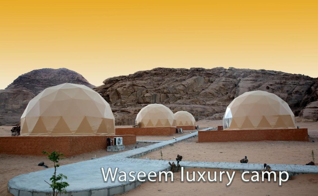 Waseem Luxury Camp Wadi Rum Ngoại thất bức ảnh