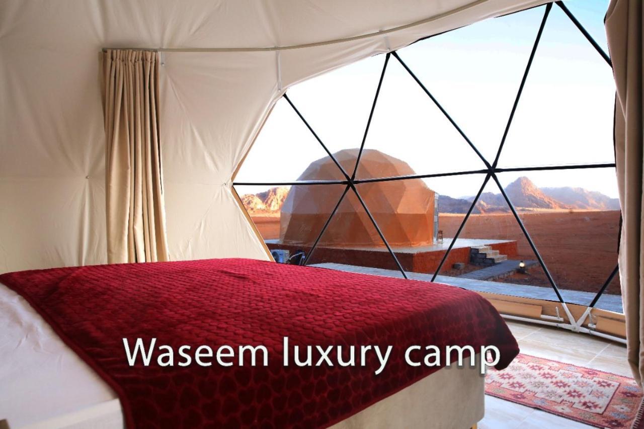 Waseem Luxury Camp Wadi Rum Ngoại thất bức ảnh