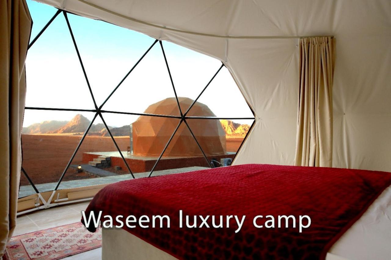 Waseem Luxury Camp Wadi Rum Ngoại thất bức ảnh