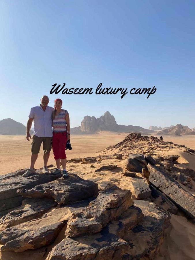 Waseem Luxury Camp Wadi Rum Ngoại thất bức ảnh